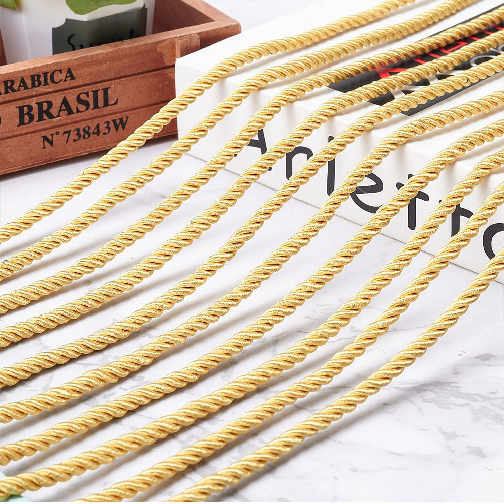 10M Silk Rope 3-Ply Braided Co - Cord Trim Twisted บทวิจารณ์และราคา
