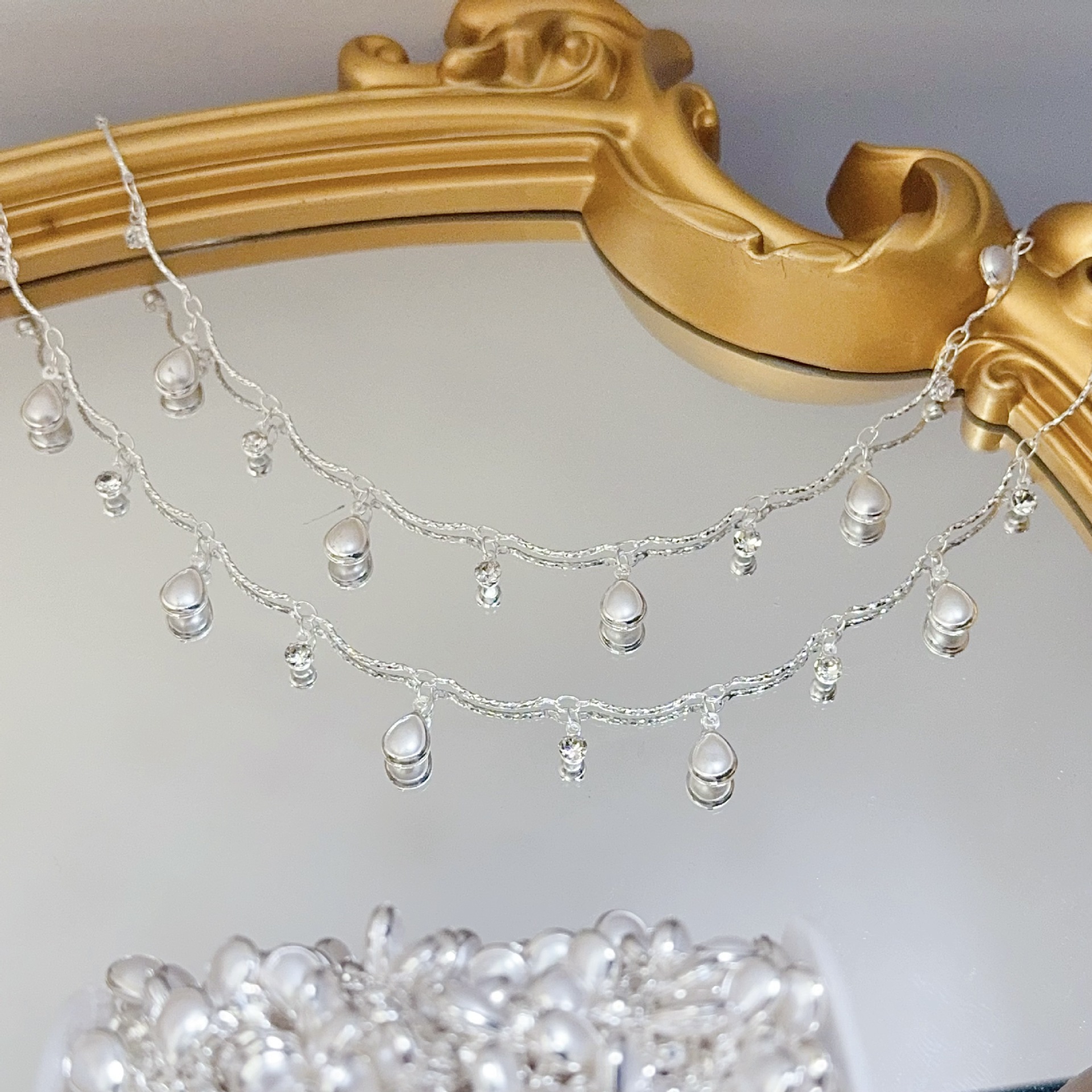 0.5/1/2M Exquisite Curved Stic - Pearl Trim Chain บทวิจารณ์และราคา