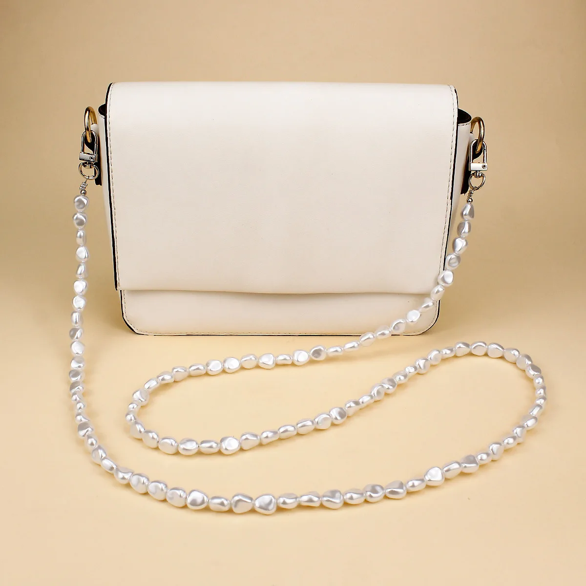 Mobile Phone Lanyard Luxury Pe - Pearl Trim Chain บทวิจารณ์และราคา