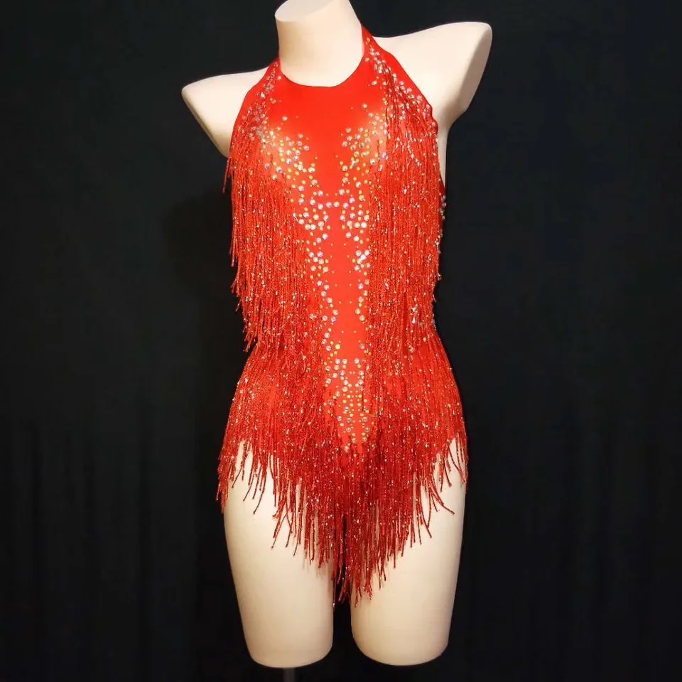 WomenVightclub Party Dance Cos - Rhinestone Banding Trim บทวิจารณ์และราคา