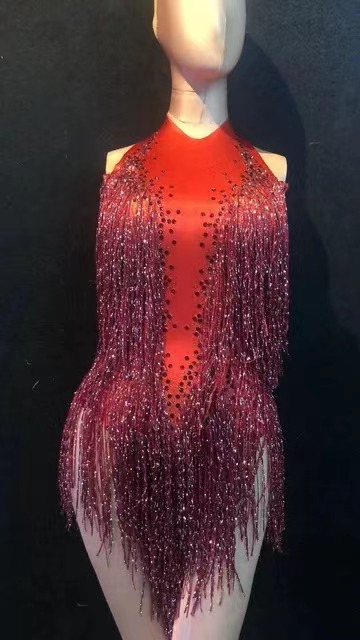 WomenVightclub Party Dance Cos - Rhinestone Banding Trim บทวิจารณ์และราคา