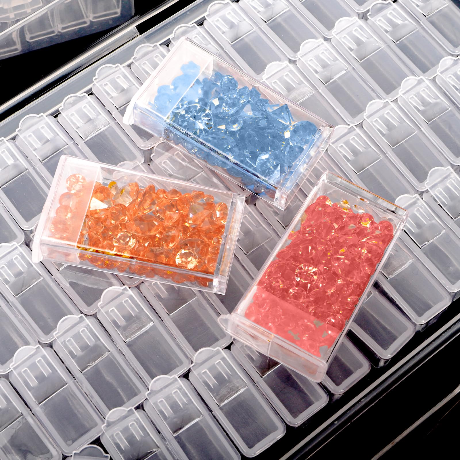 Diamond Art Storage Containers - Embroidery Embellishments บทวิจารณ์และราคา