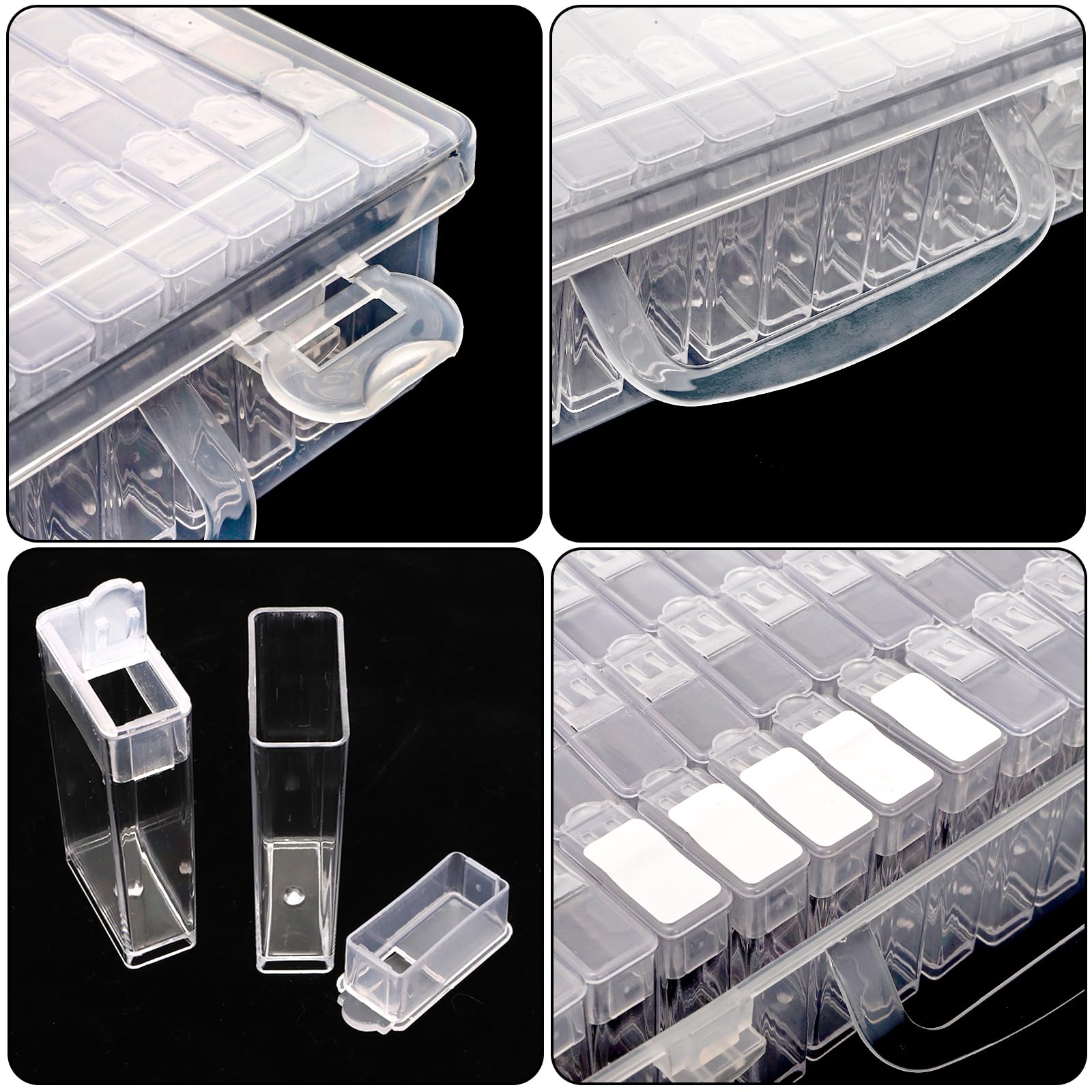 Diamond Art Storage Containers - Embroidery Embellishments บทวิจารณ์และราคา