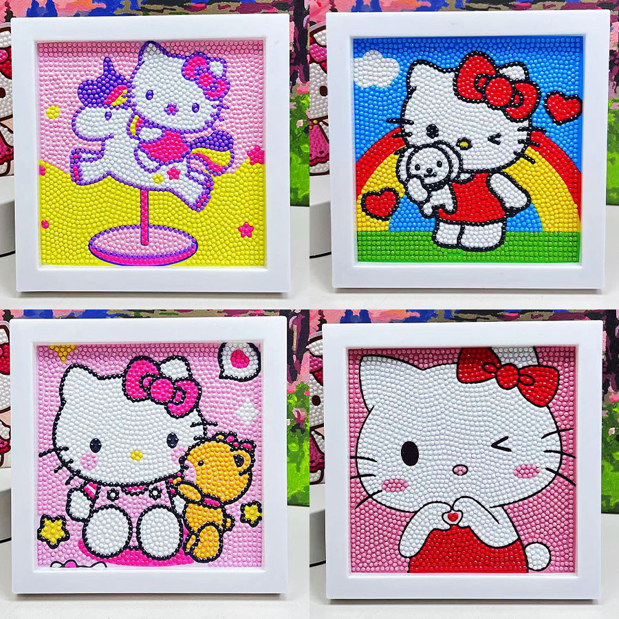 Keeppley&Sanrio Hello Kitty Cr - Embroidery Embellishments บทวิจารณ์และราคา
