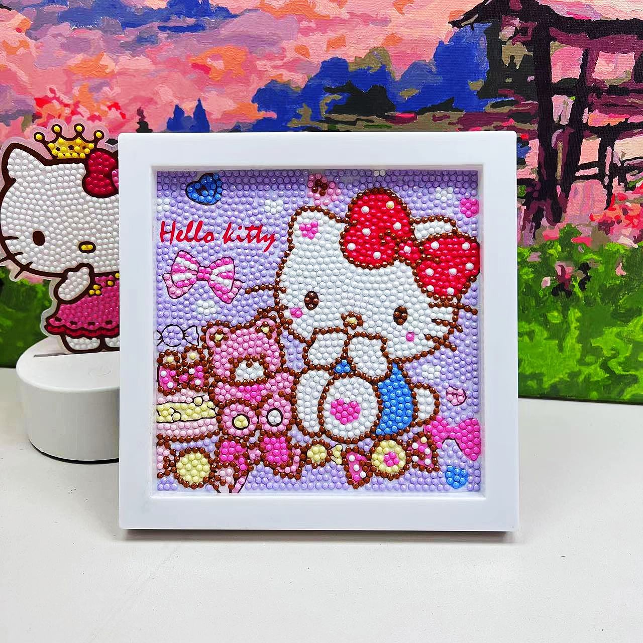 Keeppley&Sanrio Hello Kitty Cr - Embroidery Embellishments บทวิจารณ์และราคา