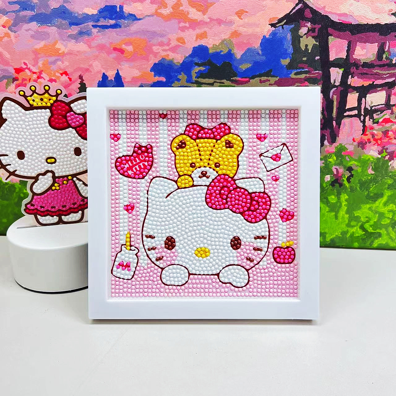 Keeppley&Sanrio Hello Kitty Cr - Embroidery Embellishments บทวิจารณ์และราคา
