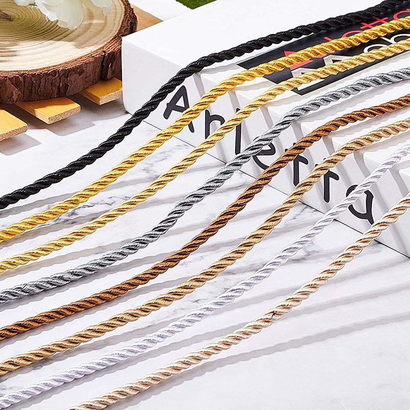 5mm 5/10YD Twisted Cord Rope T - Cord Trim Twisted บทวิจารณ์และราคา