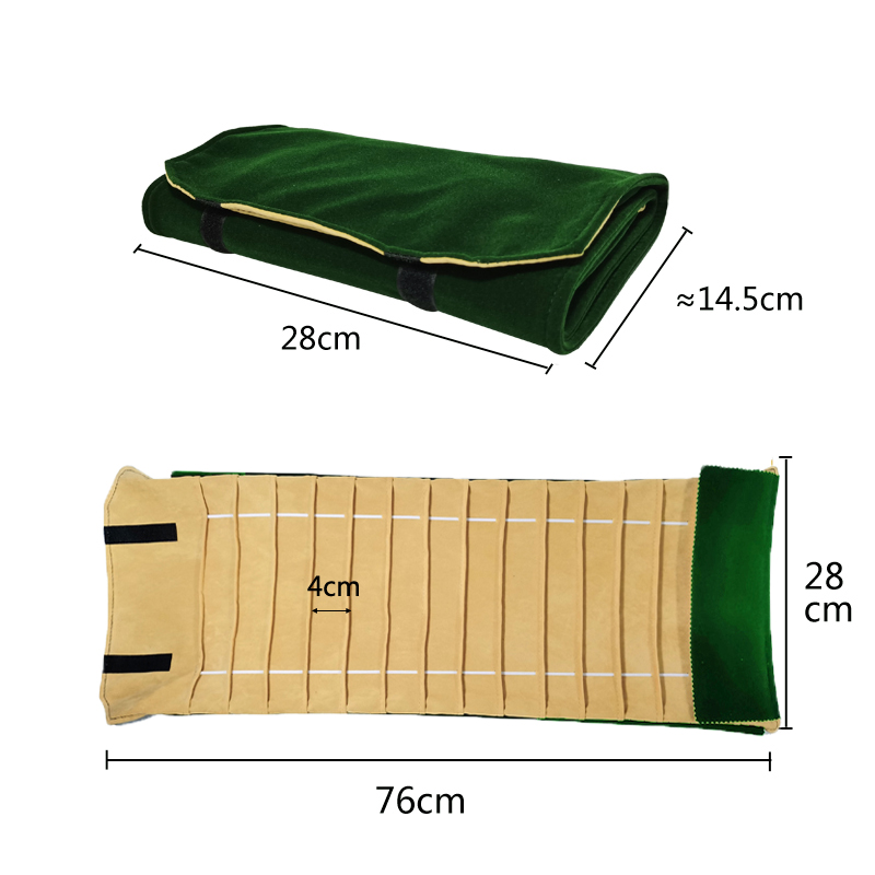 Velvet Watch Roll Bag Jewelry  - Velvet Ribbon Roll บทวิจารณ์และราคา