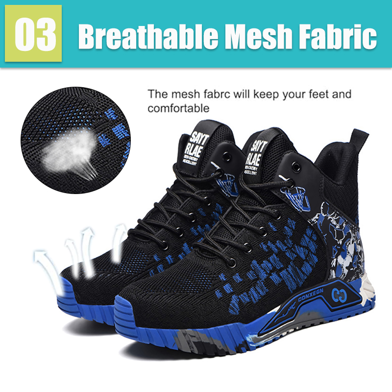 Steel Toe Shoes For Man Indest - Guipure Lace Panel บทวิจารณ์และราคา