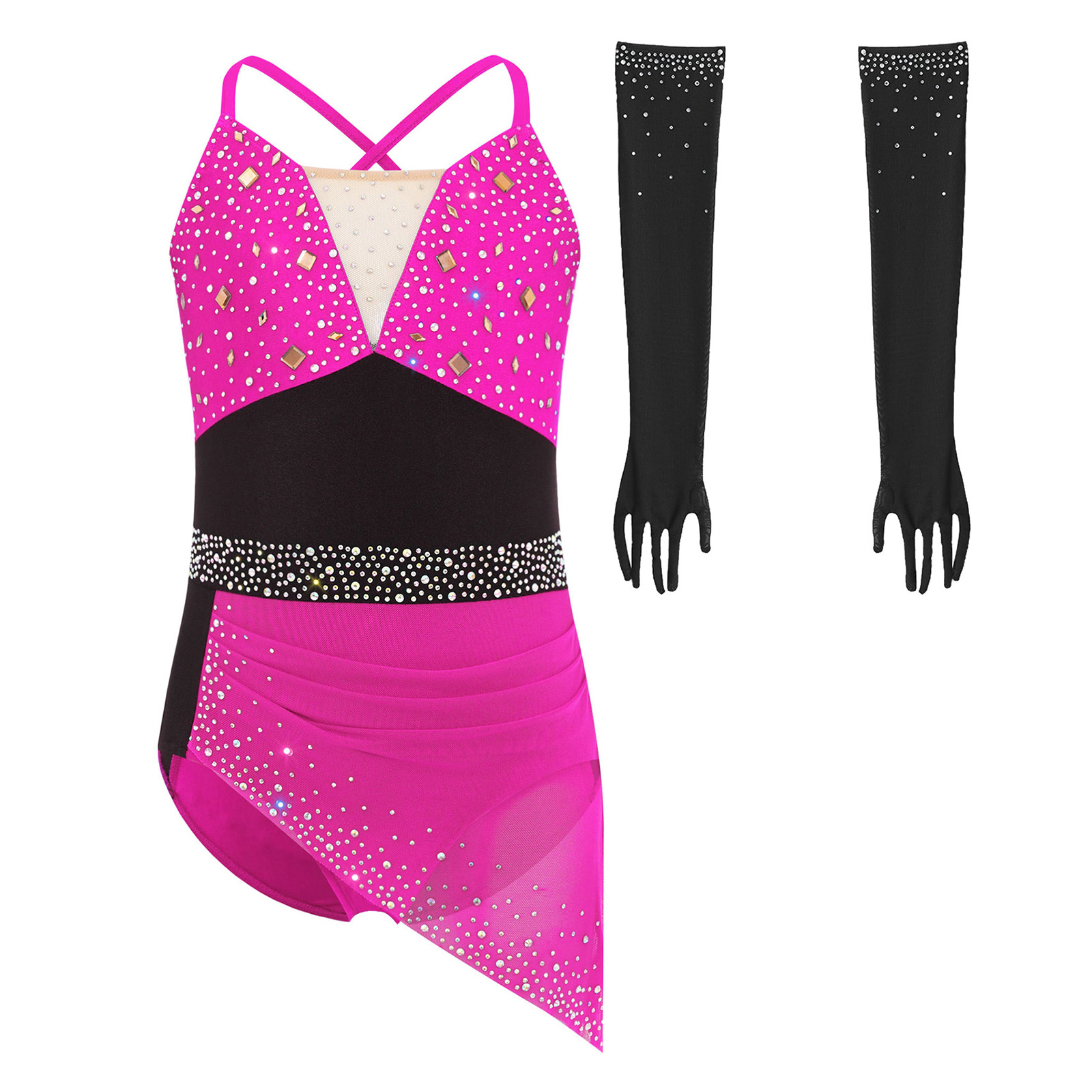 Teen Girls Shiny Rhinestones L - Rhinestone Banding Trim บทวิจารณ์และราคา