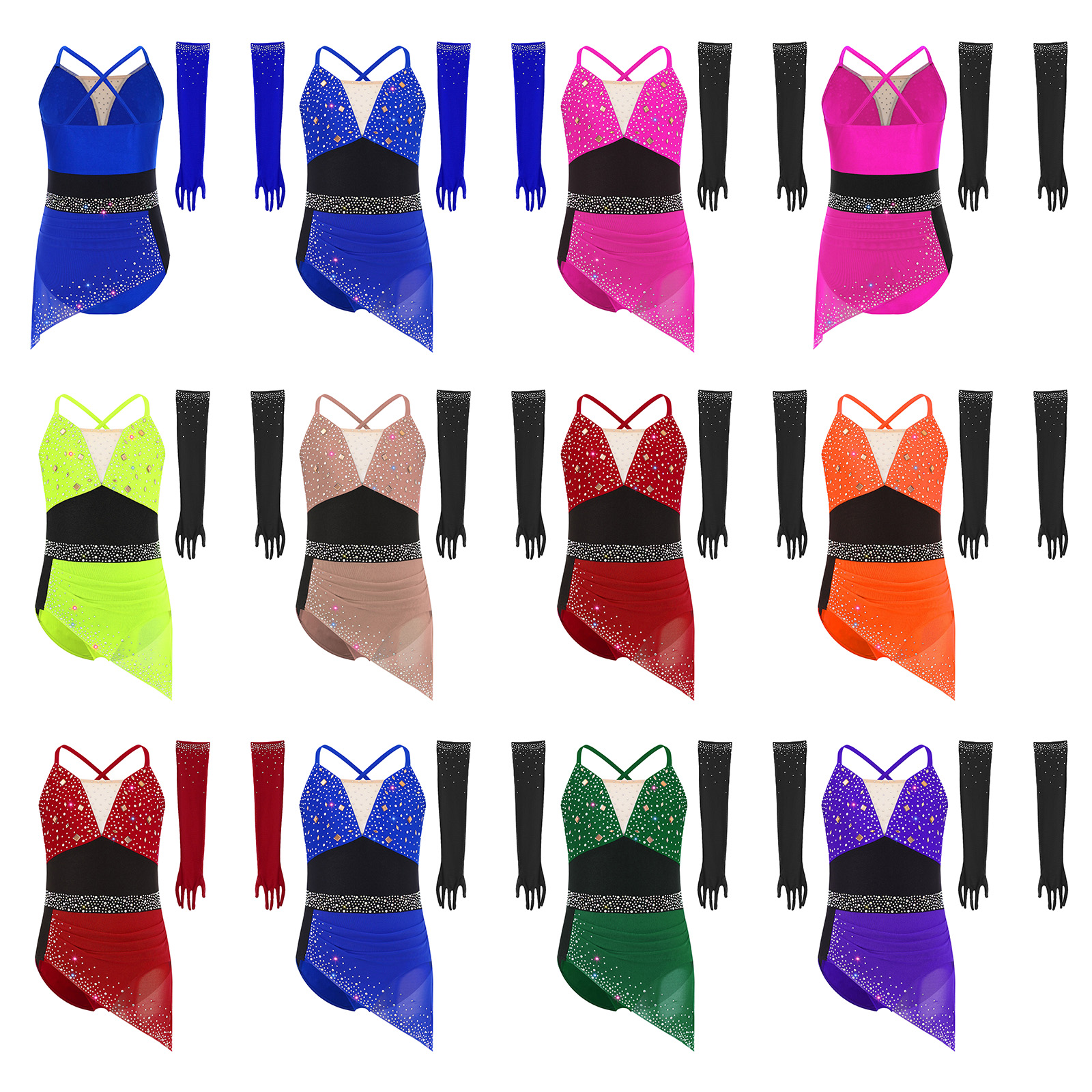 Teen Girls Shiny Rhinestones L - Rhinestone Banding Trim บทวิจารณ์และราคา