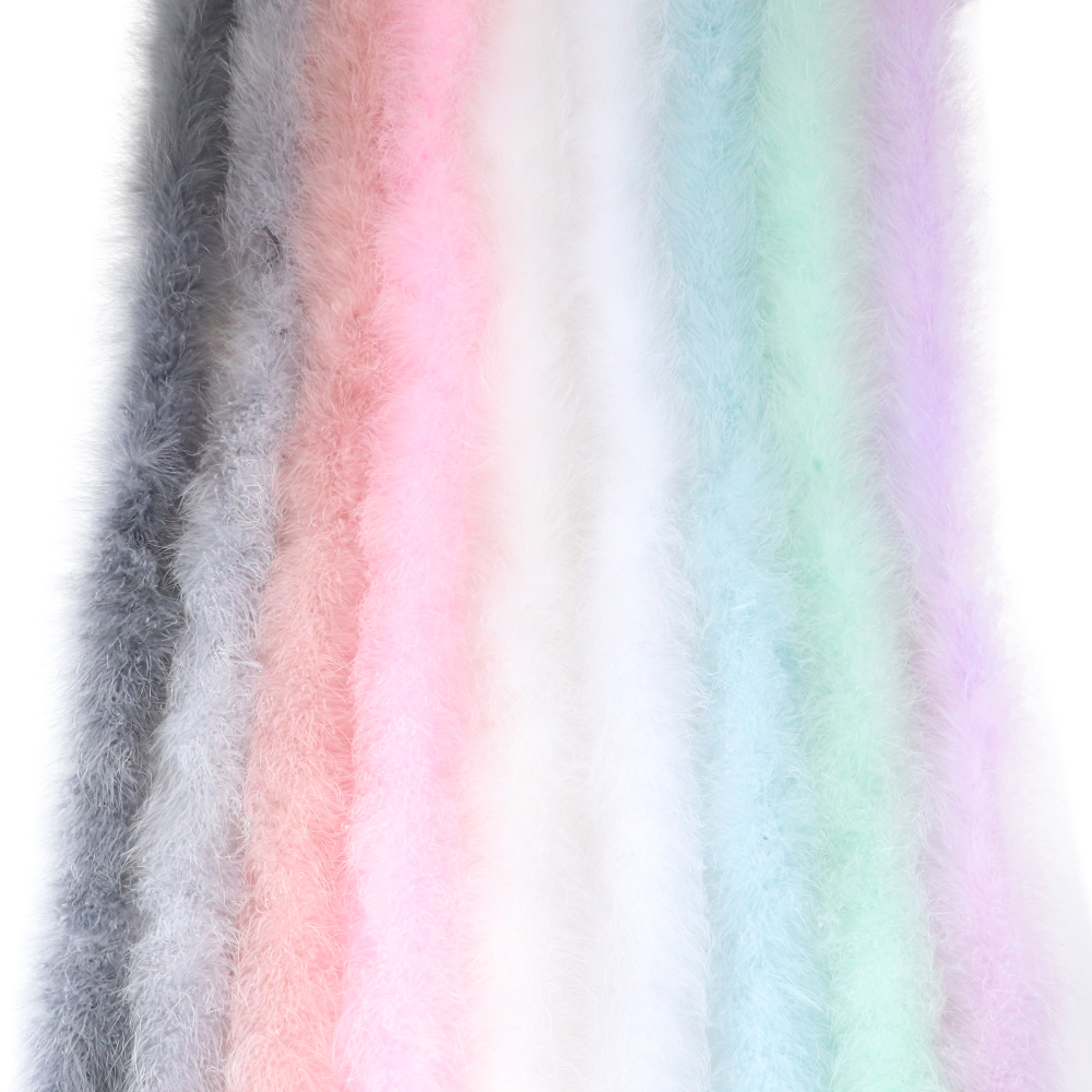 22g Turkey Marabou Feather Boa - Feather Trim Marabou บทวิจารณ์และราคา