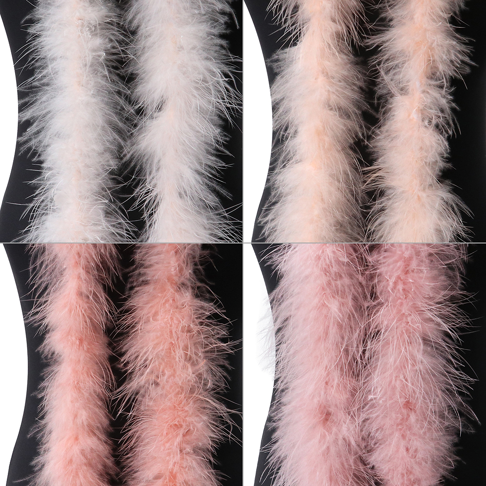 22g Turkey Marabou Feather Boa - Feather Trim Marabou บทวิจารณ์และราคา