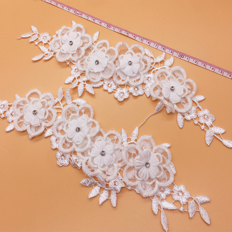 2Pairs/lot  Mesh Fashionable C - Applique Patch Flower บทวิจารณ์และราคา