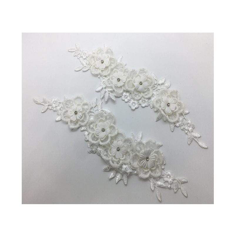 2Pairs/lot  Mesh Fashionable C - Applique Patch Flower บทวิจารณ์และราคา