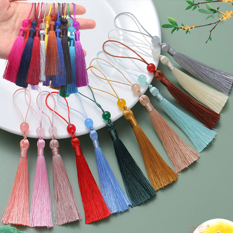 5-100Pcs Bookmark Beaded Tasse - Beaded Trim Fringe บทวิจารณ์และราคา