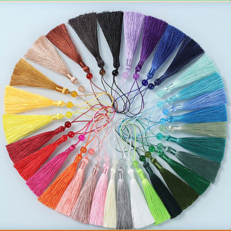5-100Pcs Bookmark Beaded Tasse - Beaded Trim Fringe บทวิจารณ์และราคา