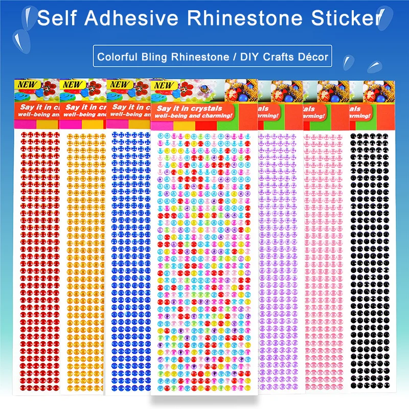 900/504Pcs Bling Acrylic Rhine - Embellishment Glue Craft บทวิจารณ์และราคา