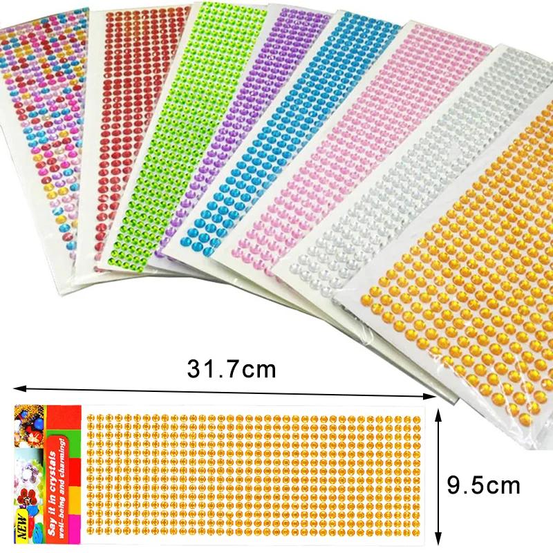 900/504Pcs Bling Acrylic Rhine - Embellishment Glue Craft บทวิจารณ์และราคา