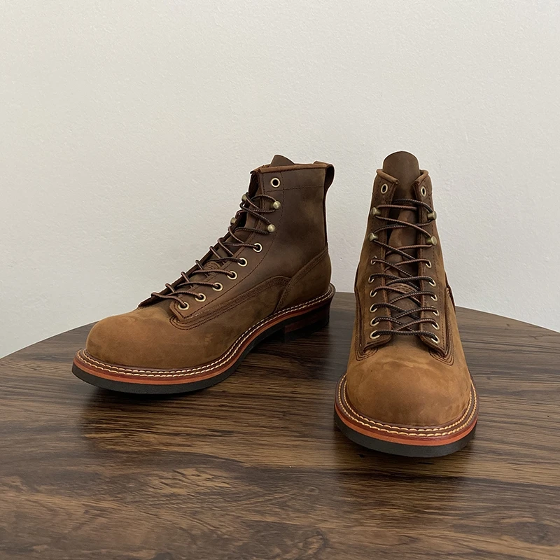 Vintage British Men Ankle Boot - Guipure Lace Panel บทวิจารณ์และราคา