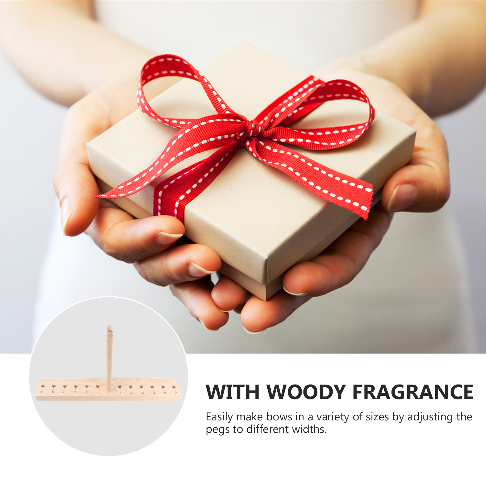 Extended Wooden Bow Maker for  - Pom Pom Maker Tool บทวิจารณ์และราคา