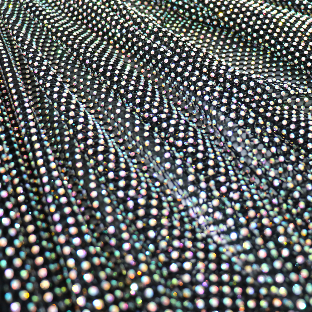 Fashion DIY AB Color Rhineston - Crystal Mesh Fabric บทวิจารณ์และราคา