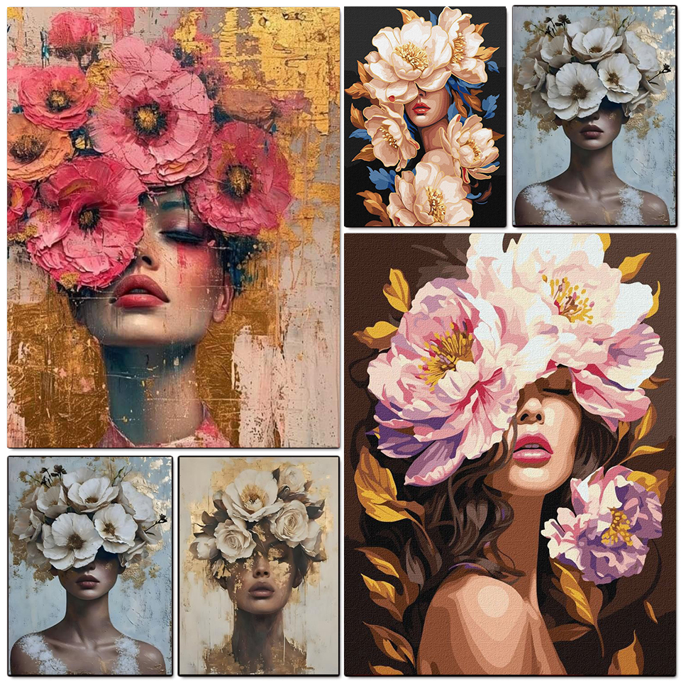 Diamond Painting Beauty Girl D - Embroidery Embellishments บทวิจารณ์และราคา