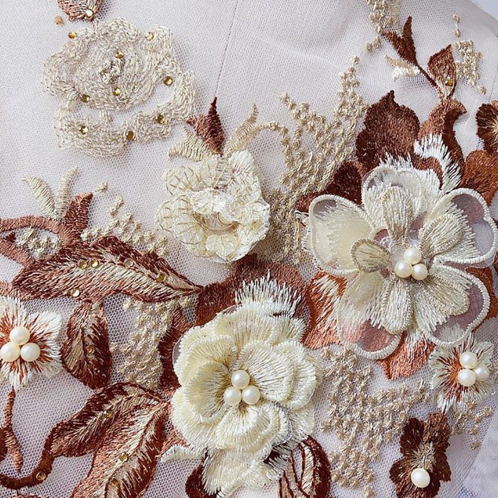 Fashion Elegant Colorful Sequi - Applique Patch Flower บทวิจารณ์และราคา