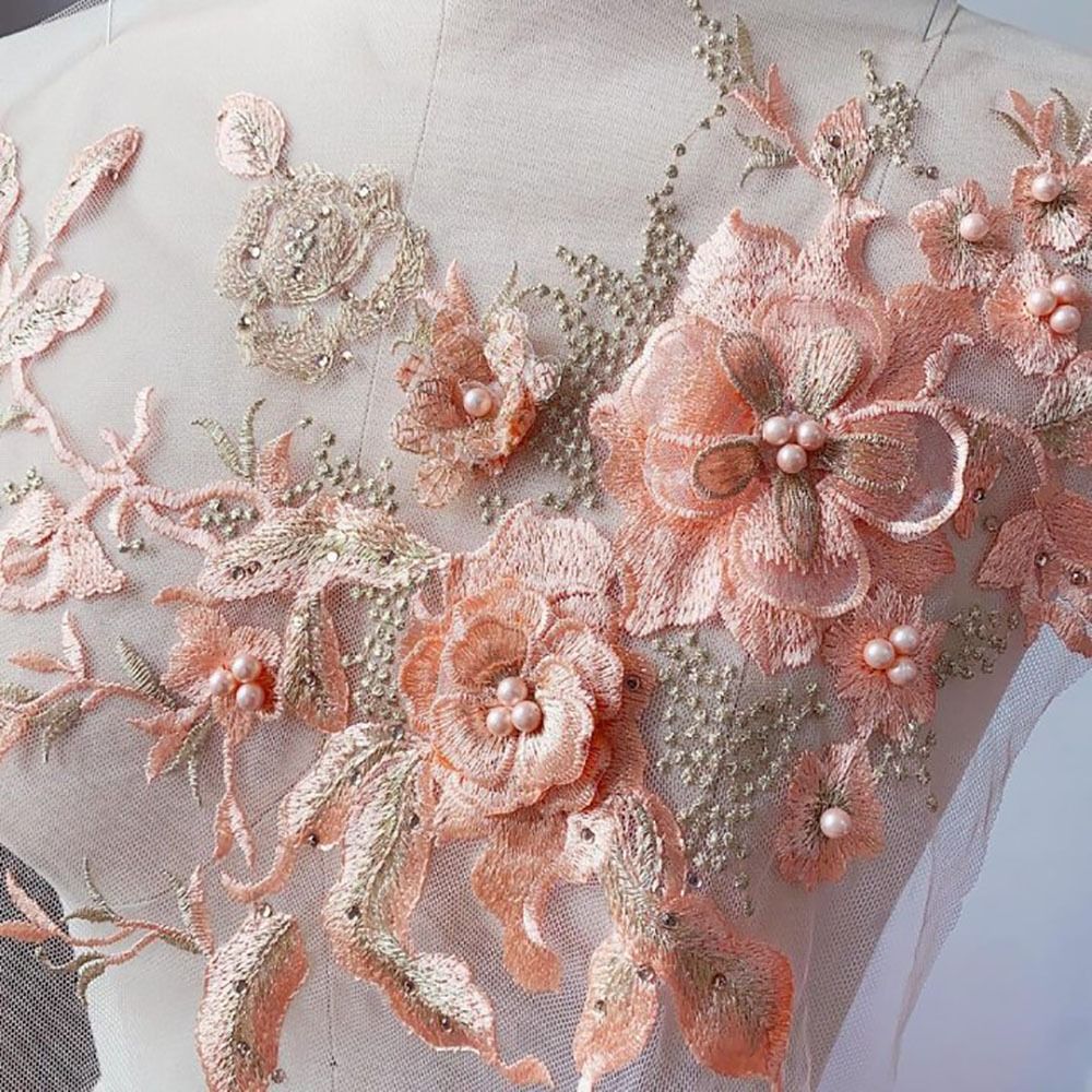 Fashion Elegant Colorful Sequi - Applique Patch Flower บทวิจารณ์และราคา