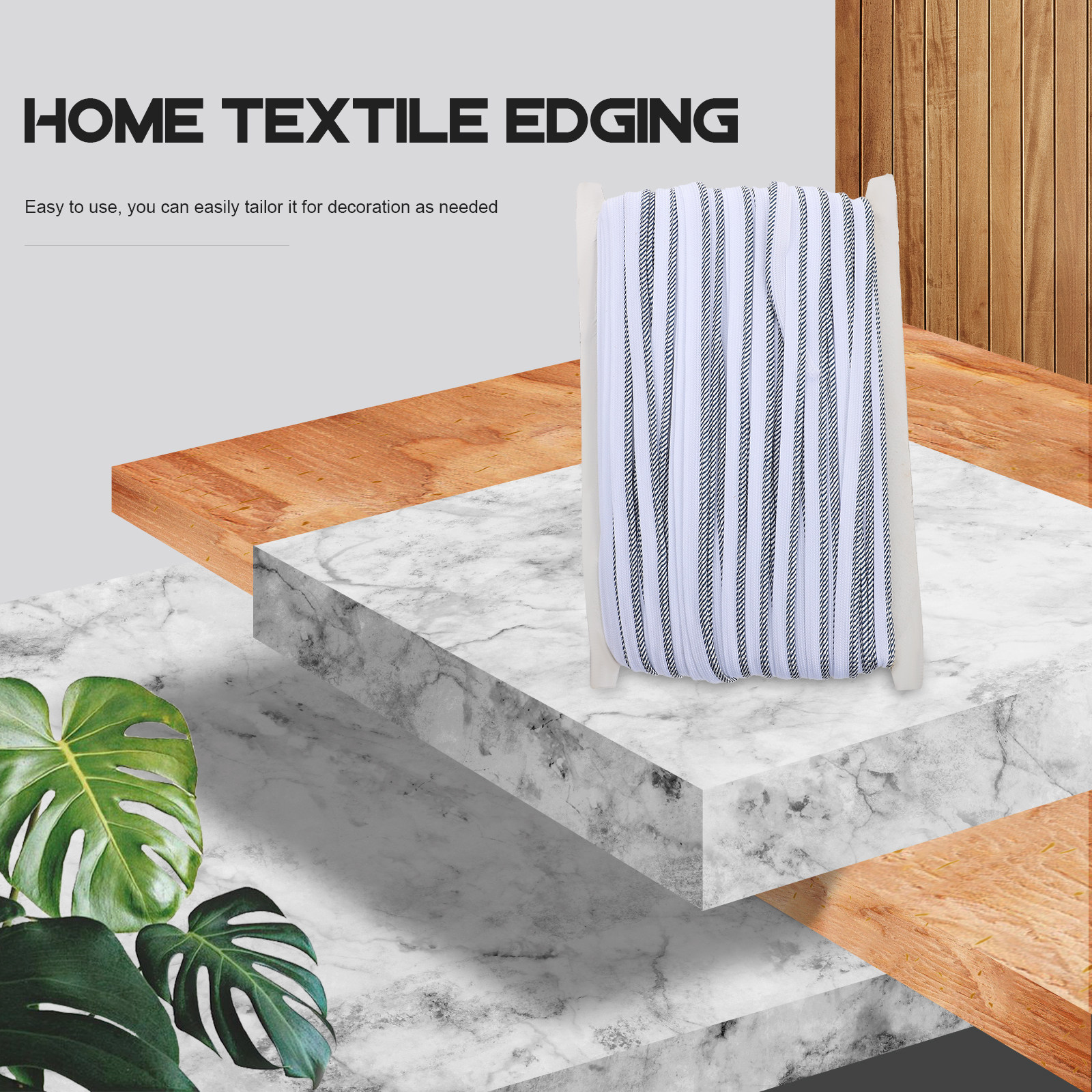 Polyester Twisted Cord Trim 1  - Cord Trim Twisted บทวิจารณ์และราคา