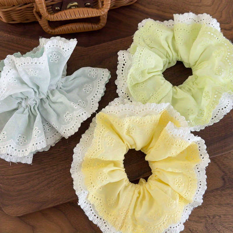 Korean-Style Elegant Mint Gree - Elastic Lace Trim บทวิจารณ์และราคา