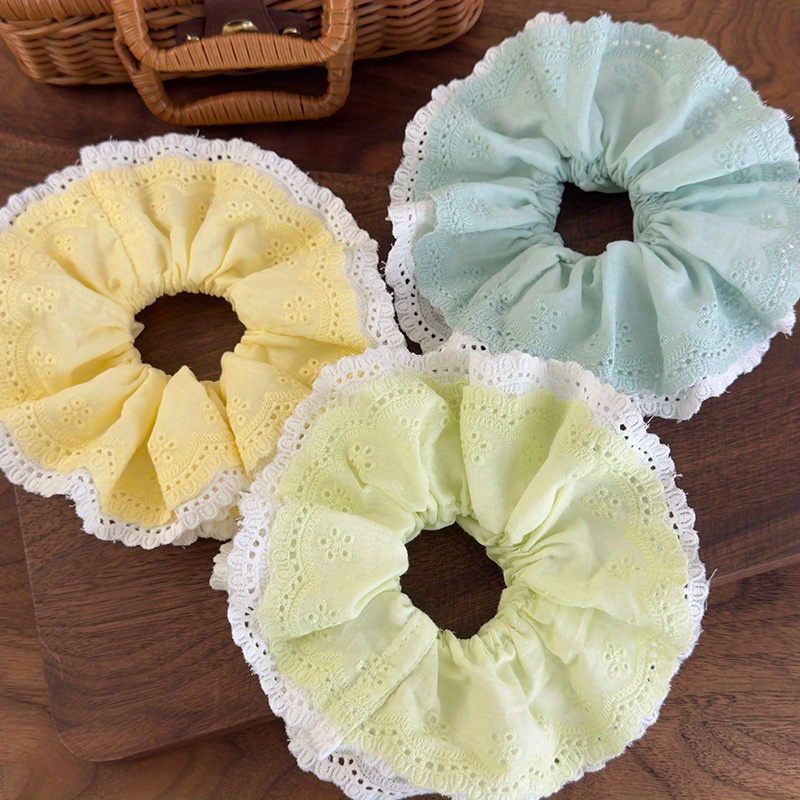 Korean-Style Elegant Mint Gree - Elastic Lace Trim บทวิจารณ์และราคา