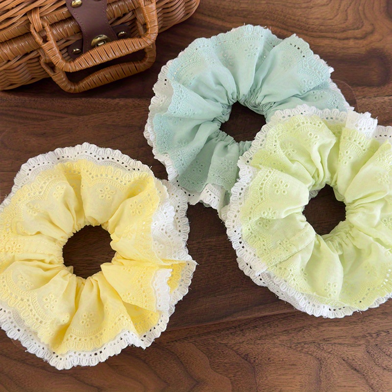 Korean-Style Elegant Mint Gree - Elastic Lace Trim บทวิจารณ์และราคา