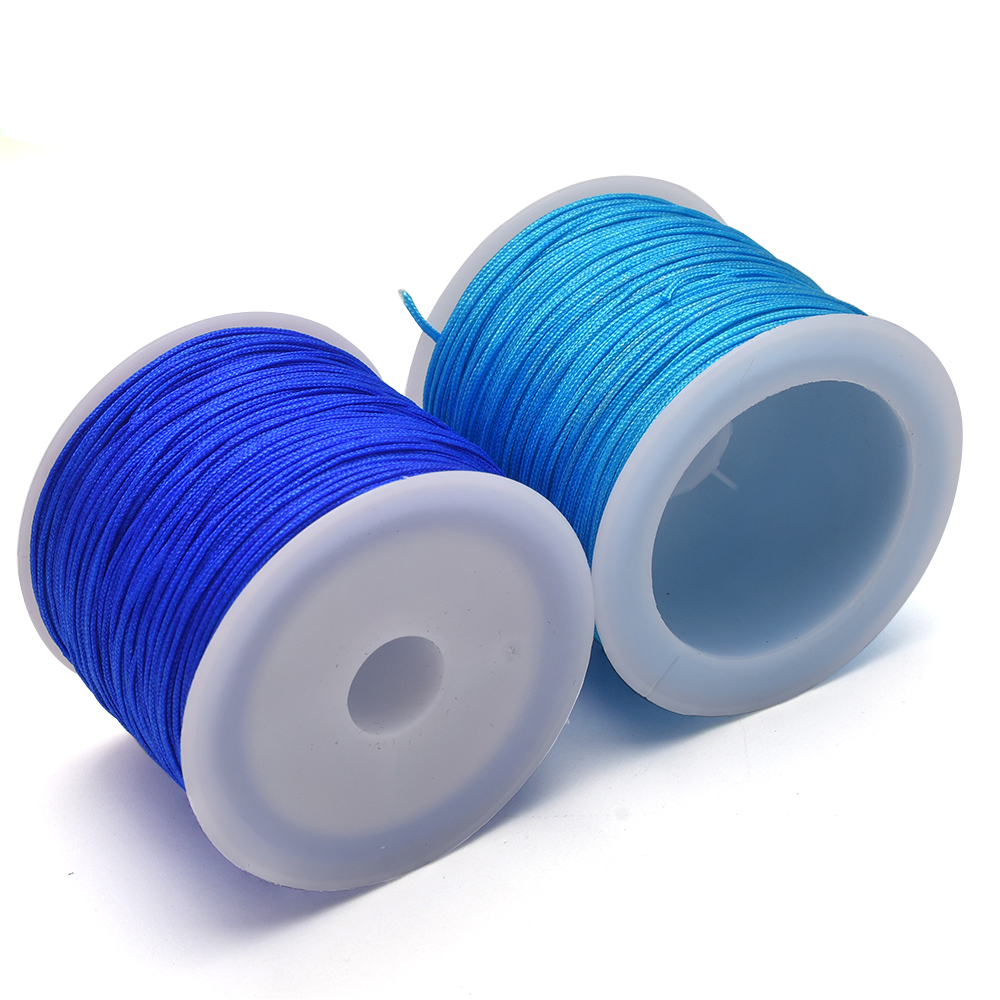 50Yds 0.8mm Crafts Nylon Cord  - Beaded Trim Fringe บทวิจารณ์และราคา