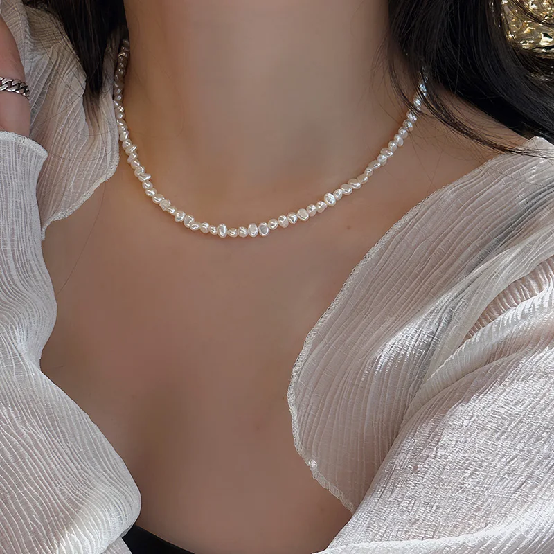 Hengsheng 4-5mm Baroque Freshw - Pearl Trim Chain บทวิจารณ์และราคา