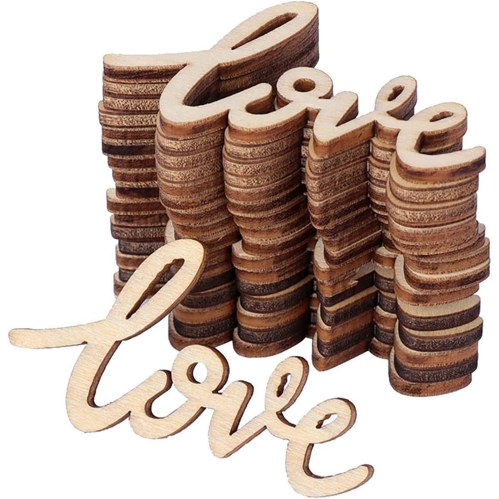 18/36 Pcs Little Love Wood Cra - Christmas Craft Embellishment บทวิจารณ์และราคา