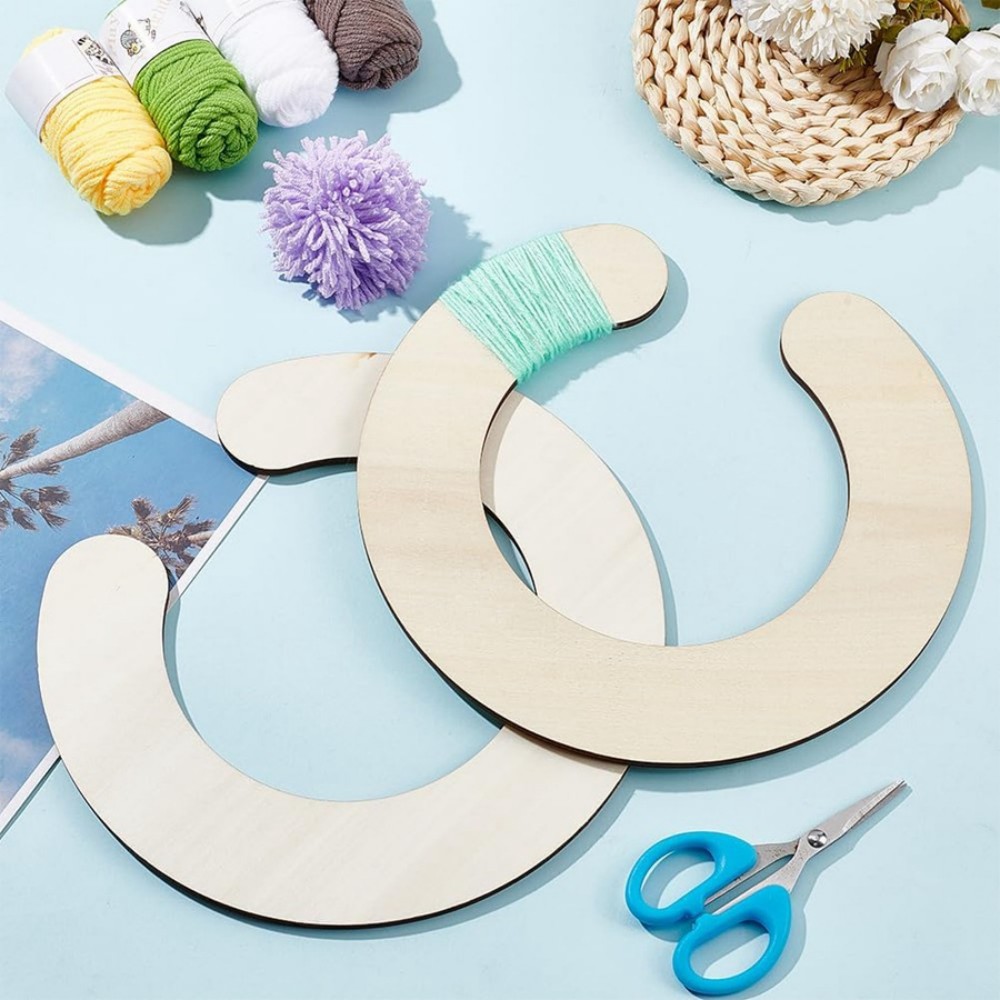 2pcs Wooden Pom Pom Maker Set  - Pom Pom Maker Tool บทวิจารณ์และราคา