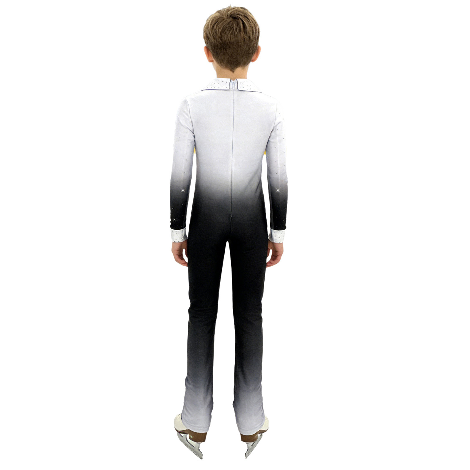Kids Boys Figure Skating Dance - Rhinestone Banding Trim บทวิจารณ์และราคา