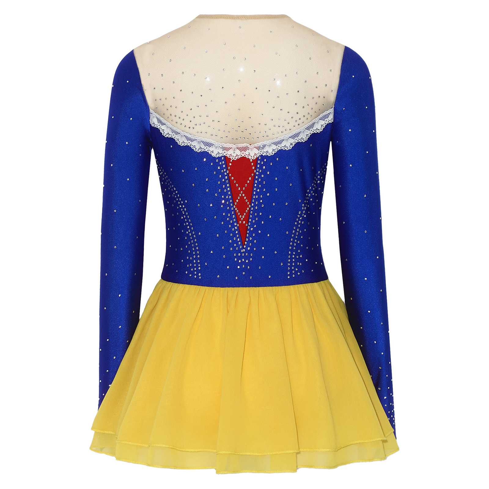 6-16Y Girls Princess Dance Dre - Rhinestone Banding Trim บทวิจารณ์และราคา