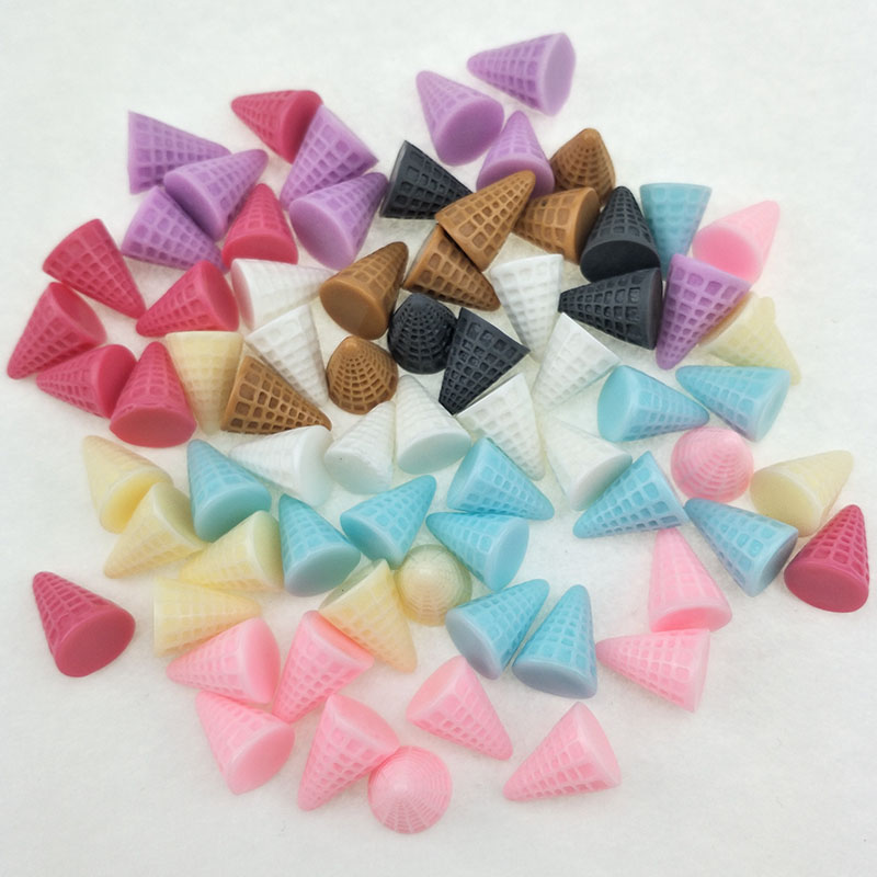 40pcs/lot 1.5*2cm Resin Ice cr - Embellishment Glue Craft บทวิจารณ์และราคา