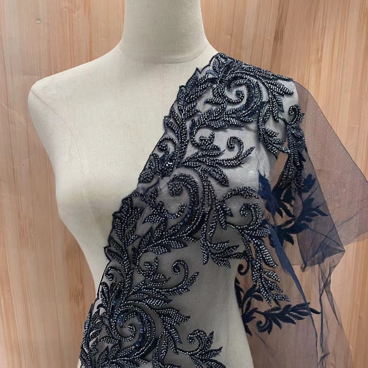 Beaded Embroidery Lace Trim wi - Beaded Trim Fringe บทวิจารณ์และราคา