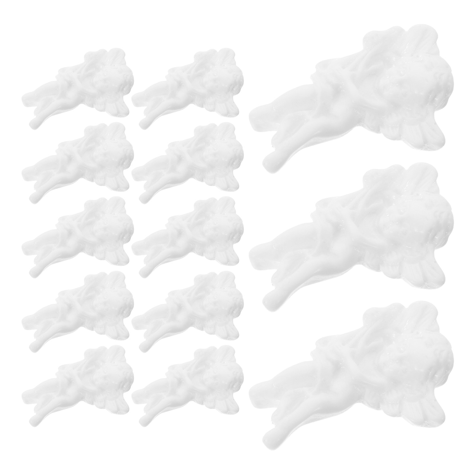 100Pcs Resin Angel Miniatures  - Christmas Craft Embellishment บทวิจารณ์และราคา