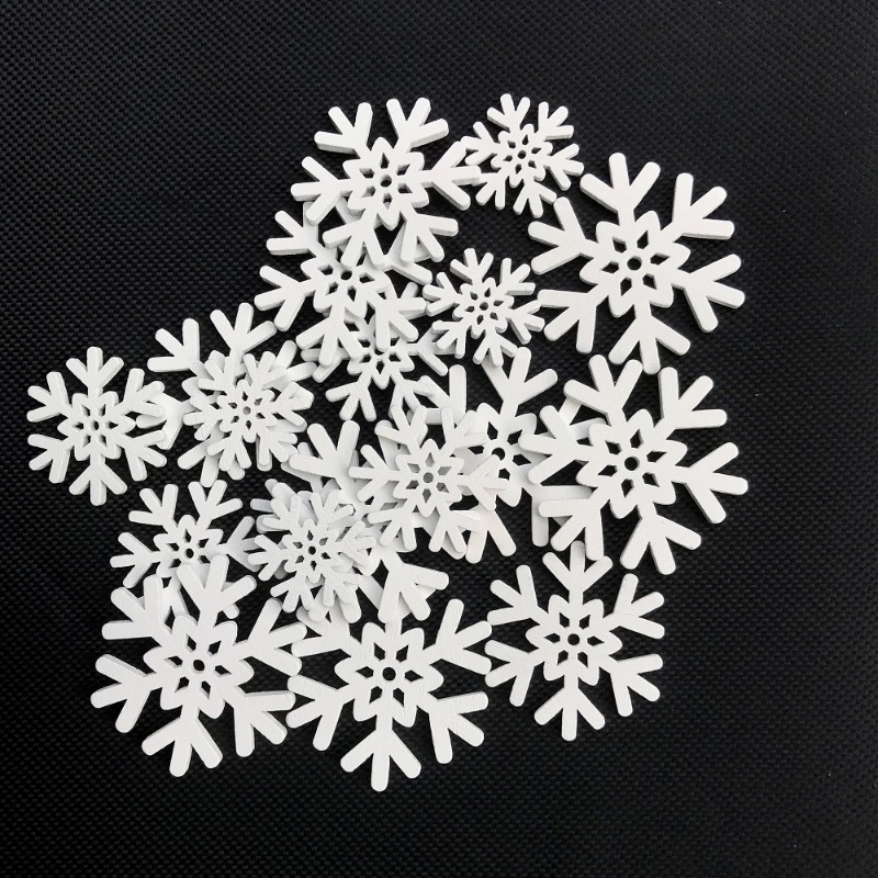 50pcs 20mm 25mm 30mm 35mm Mix  - Christmas Craft Embellishment บทวิจารณ์และราคา