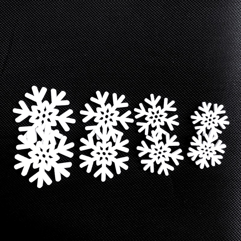 50pcs 20mm 25mm 30mm 35mm Mix  - Christmas Craft Embellishment บทวิจารณ์และราคา