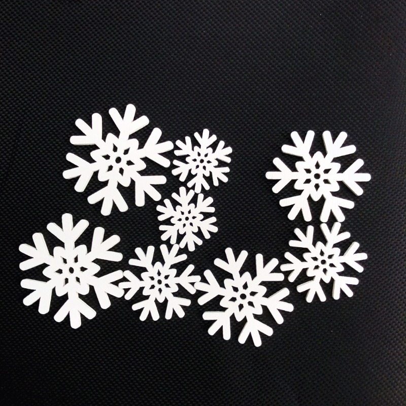 50pcs 20mm 25mm 30mm 35mm Mix  - Christmas Craft Embellishment บทวิจารณ์และราคา