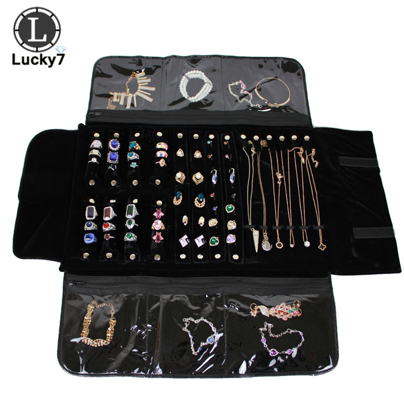 Portable Zipper Velvet Jewelry - Velvet Ribbon Roll บทวิจารณ์และราคา