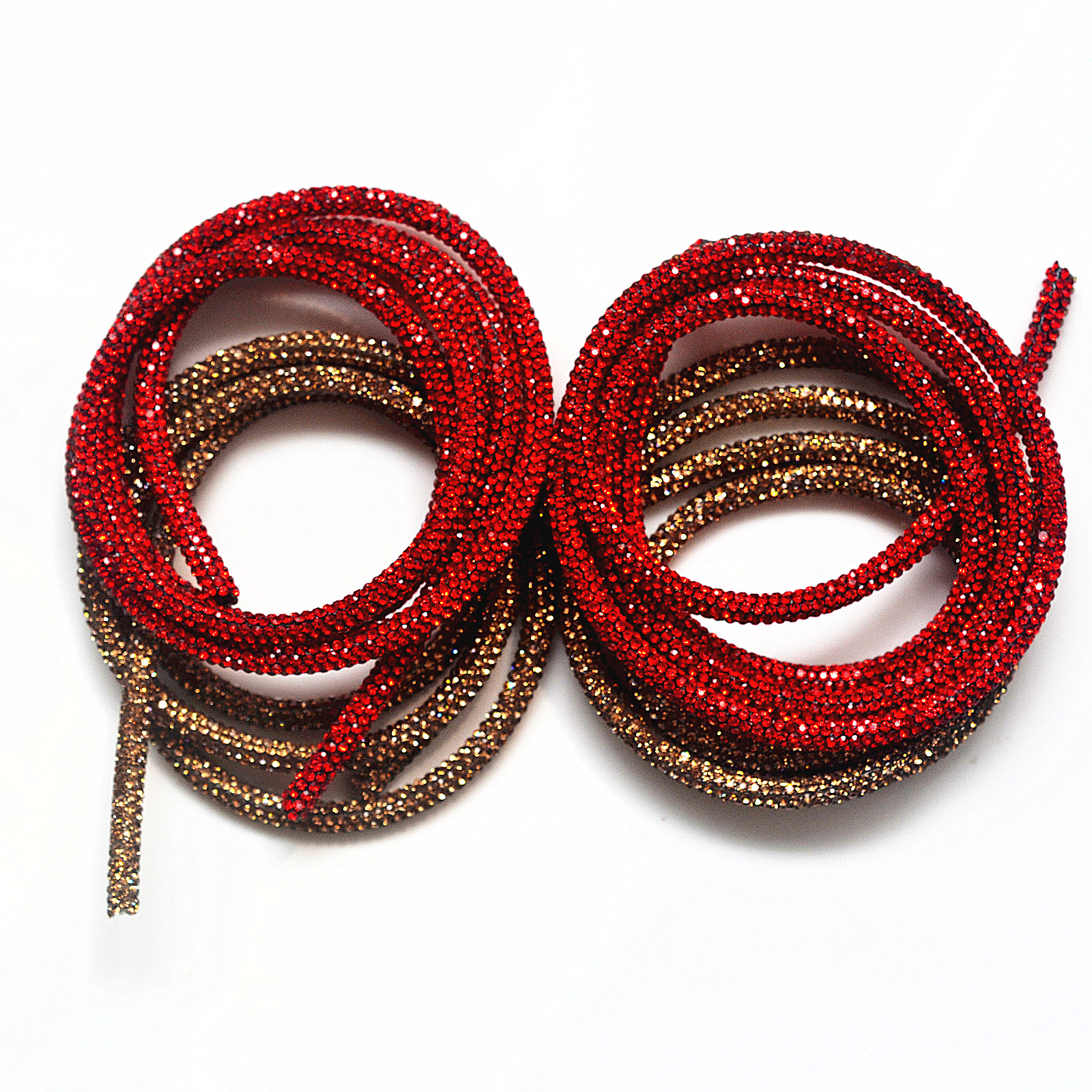 6mm Width Glass Rhinestone Mes - Crystal Mesh Fabric บทวิจารณ์และราคา