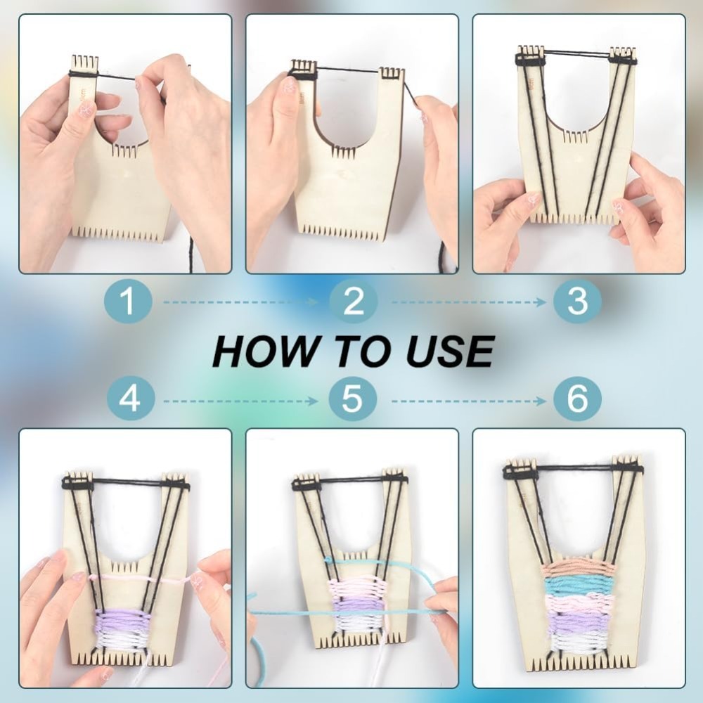 4 Sizes Wooden Pompom Maker (5 - Pom Pom Maker Tool บทวิจารณ์และราคา
