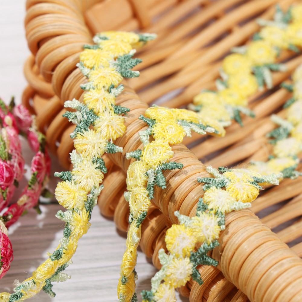 2Yard Flower Lace Trim Embroid - Lace Ribbon Trim บทวิจารณ์และราคา