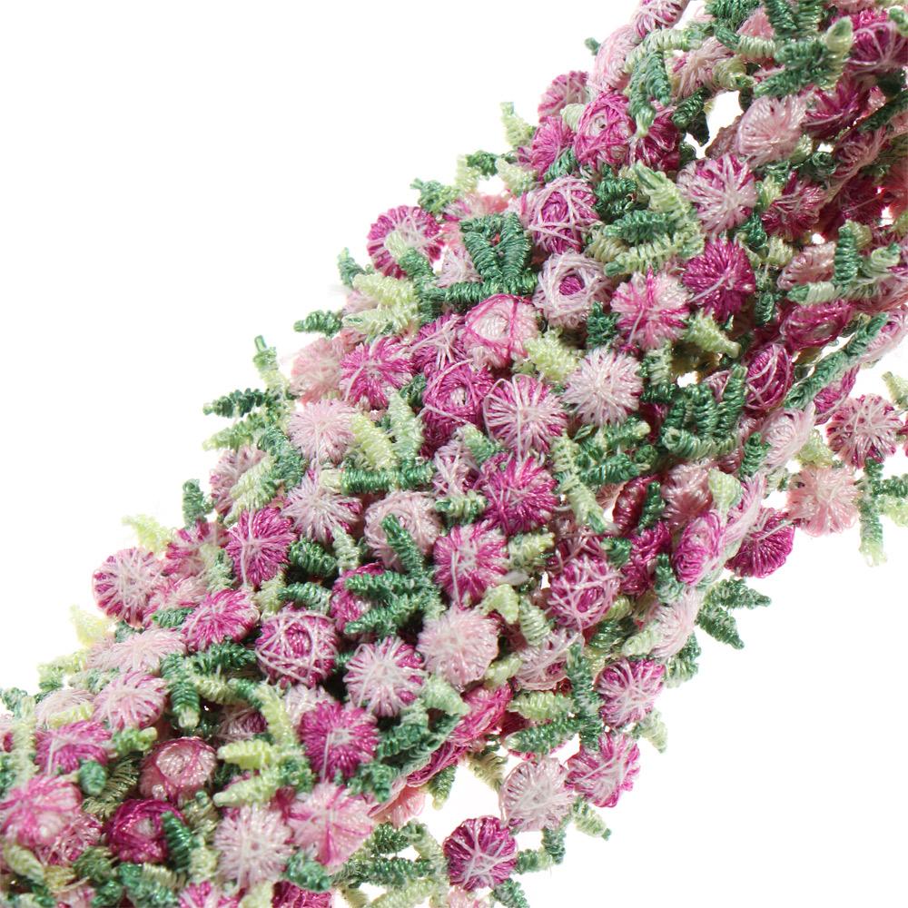 2Yard Flower Lace Trim Embroid - Lace Ribbon Trim บทวิจารณ์และราคา